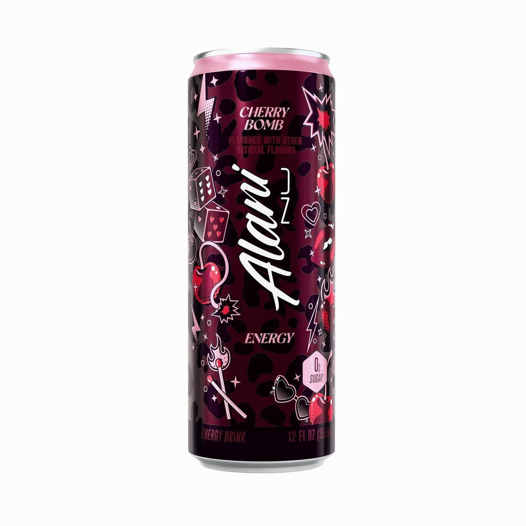 Cherry Bomb Flavor Energy Drink, 12 fl oz Cans, Pack Of 6