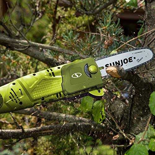 Sun Joe 10 inch 8.0 Amp Electric Multi-Angle Pole Chain Saw - SWJ803E