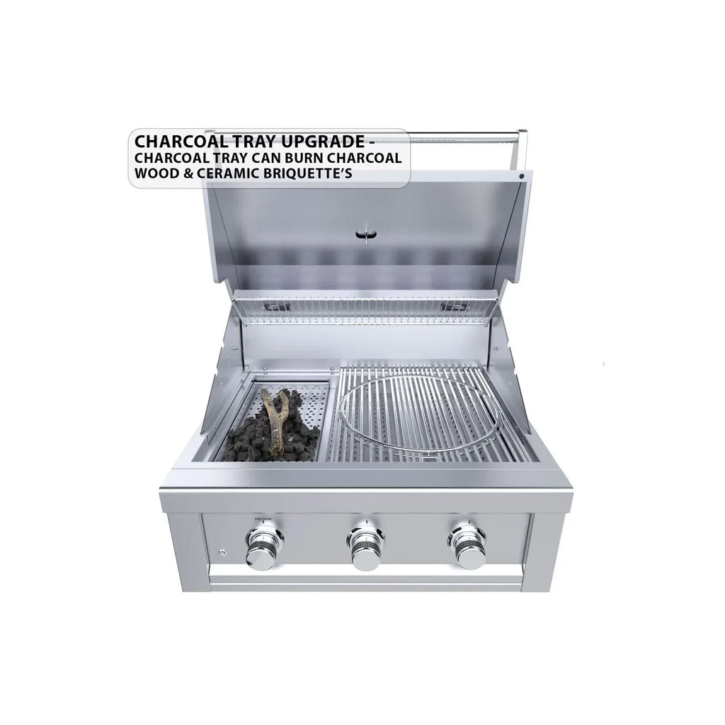 Ruby 3 Burner Pro-Sear 30in Natural Gas Grill
