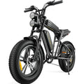 ENGWE Adult Electric Bike, Retro Style, 1000W, 28 Mph, 94 Miles, 20 x 4.0 Inch Fat Tires, Full Suspension - M20