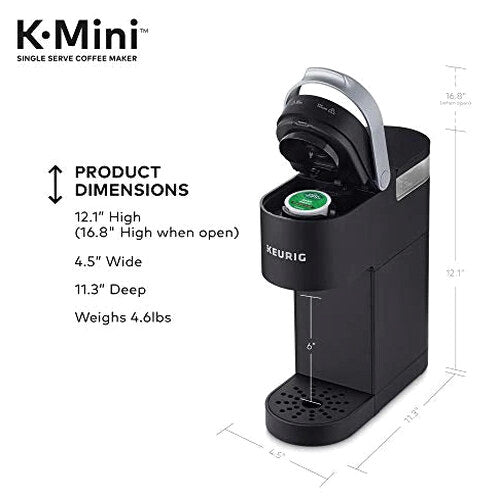 Keurig K-Mini Single Serve Coffee Maker, Black