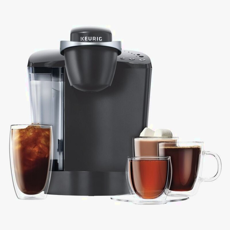 Keurig K-Classic Single Serve K-Cup Pod Coffee Maker, 48 oz, Black - K50