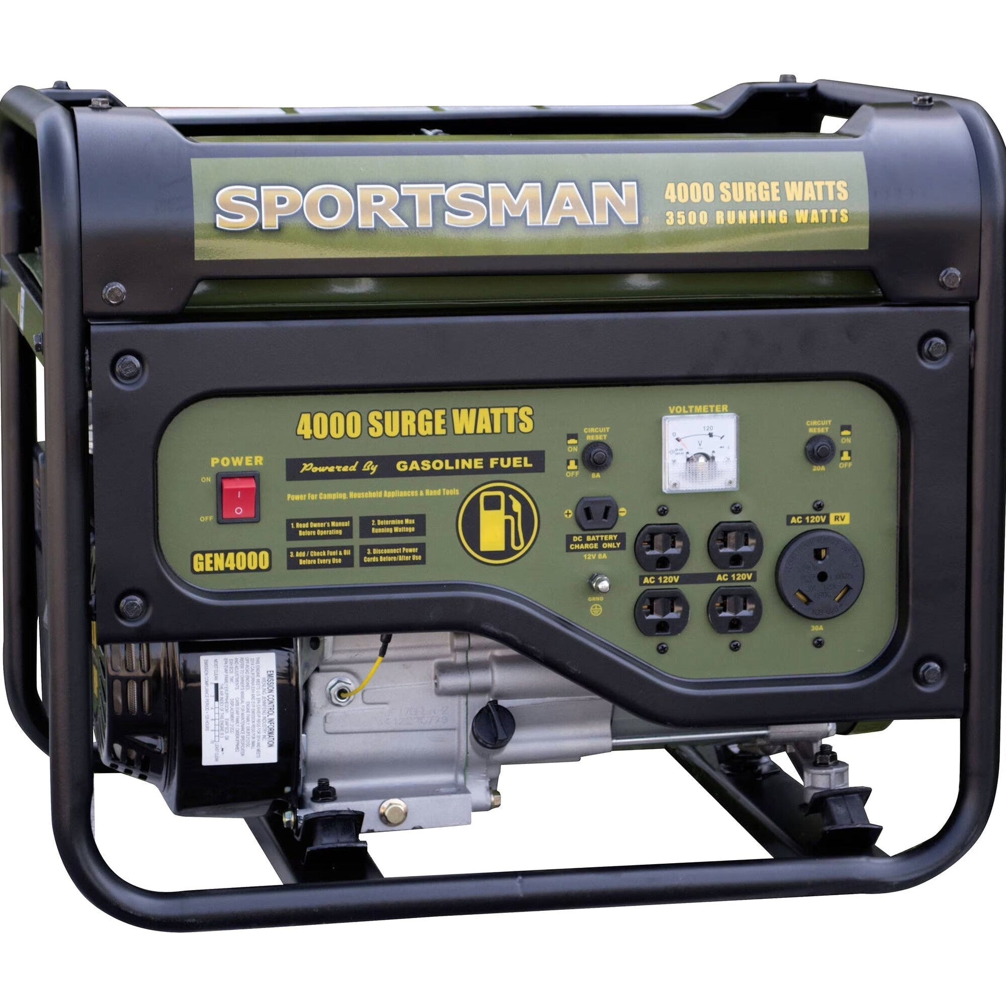 Sportsman Gasoline 4000W Portable Generator - GEN4000