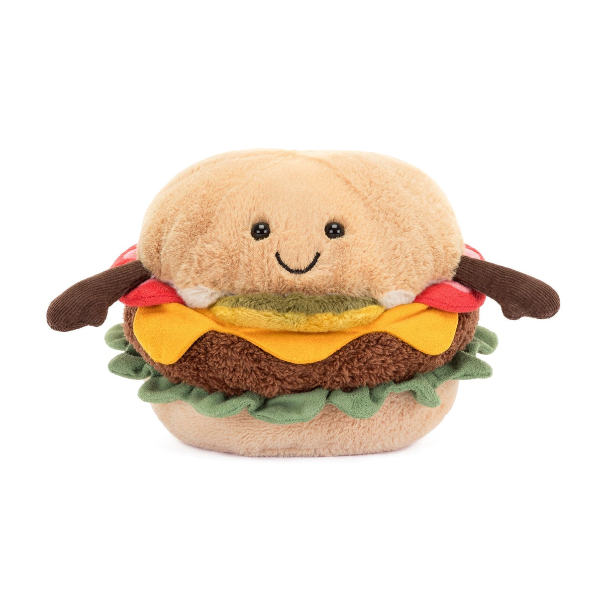 Jellycat Amuseable Food Plush Toy - Hamburger