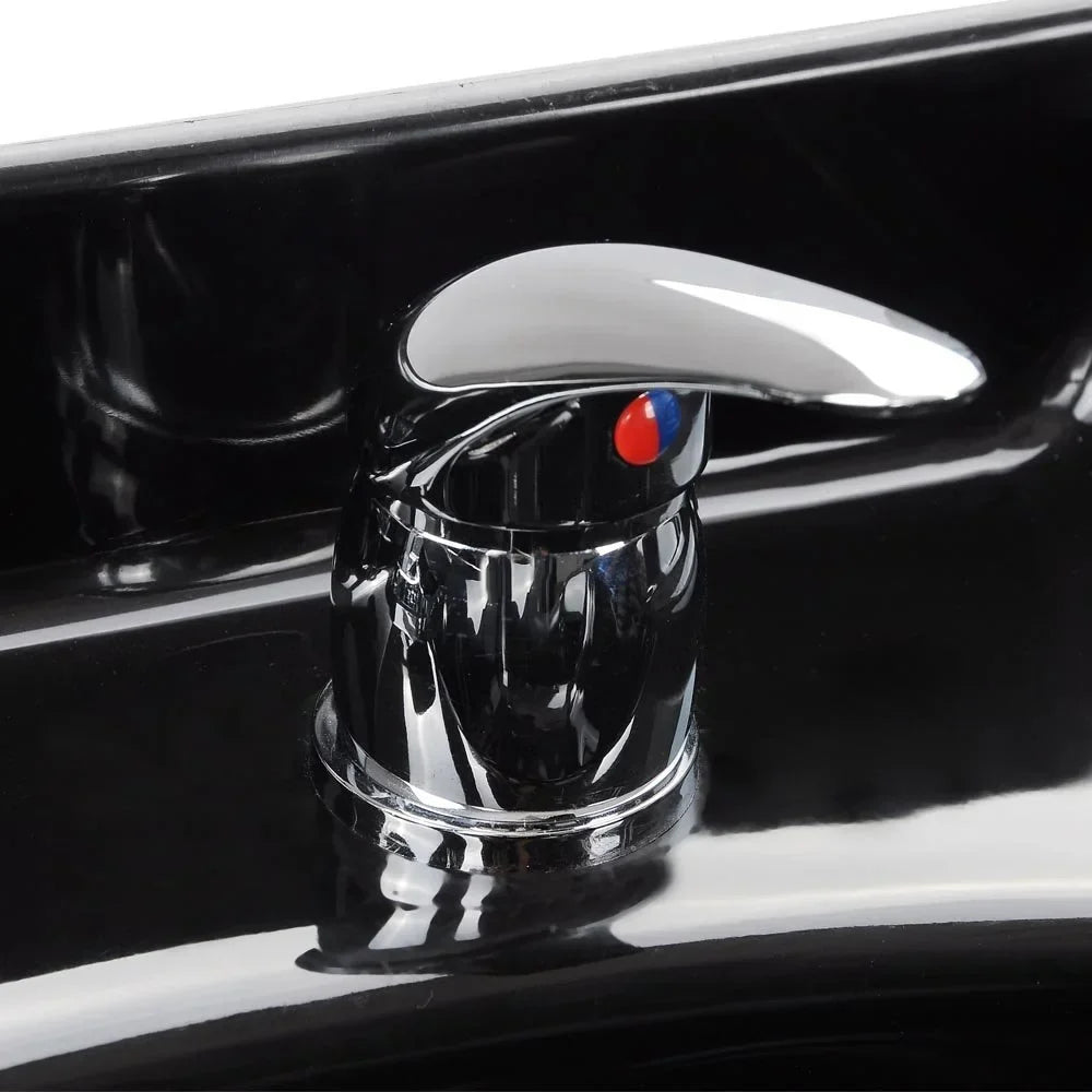 Shampoo Bowl Hair Sink With Gel Neck Rest, Hair Trap And CUPC Vacuum Breaker