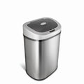 Nine Stars Touchless Motion Sensor Trash Can, 21.1 Gal, Stainless Steel
