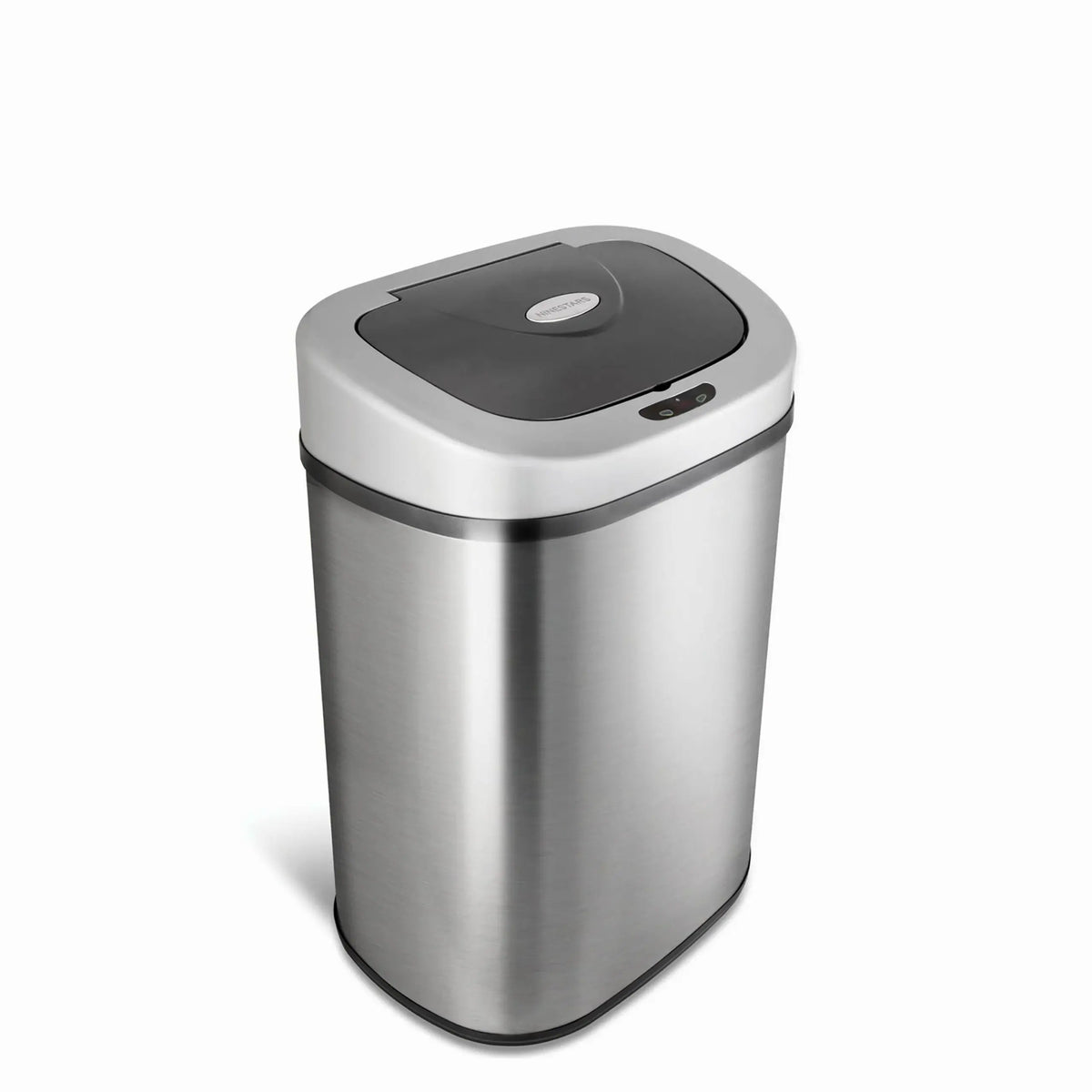 Nine Stars Touchless Motion Sensor Trash Can, 21.1 Gal, Stainless Steel