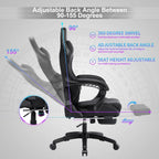 Blue Whale PU Leather Big And Tall Ergonomic Office Gaming Chair, 350 Pounds - B0BTCQ3VVW
