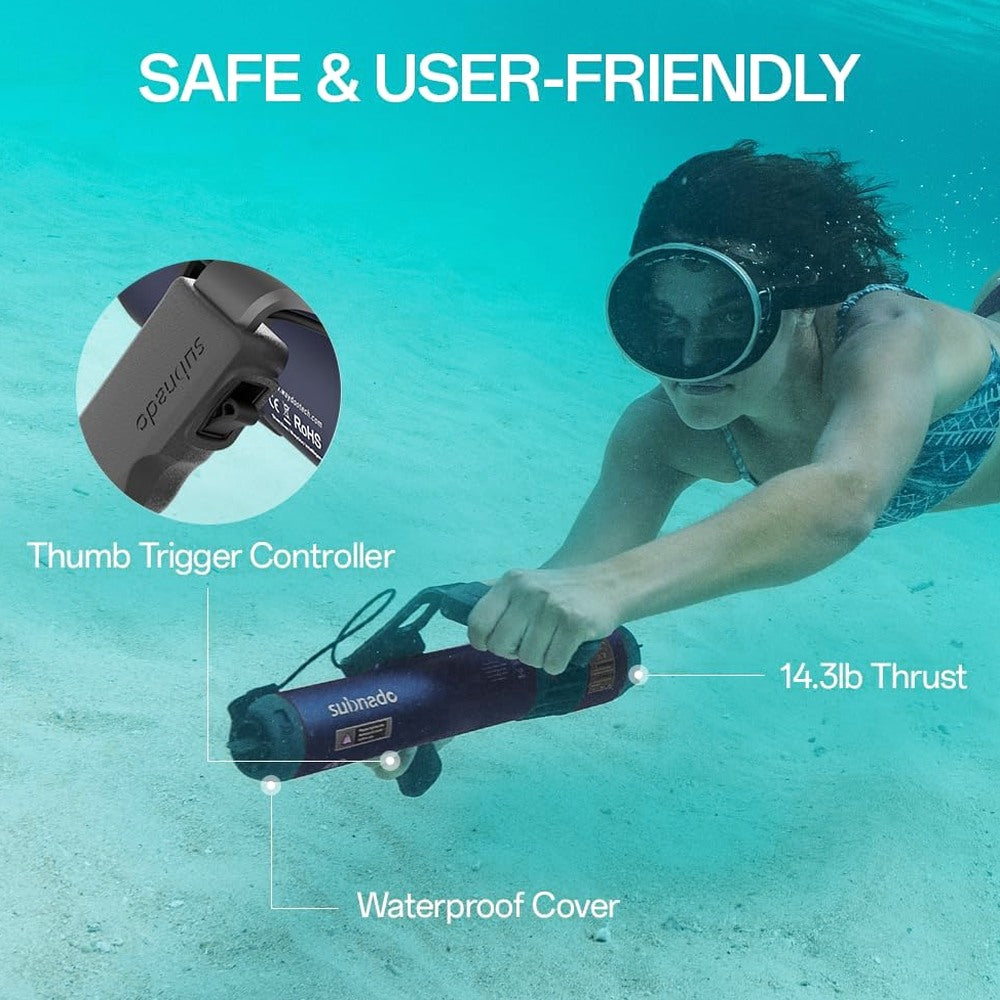 Waydoo Subnado Underwater Scooter Lite Blue - Subnado Lite