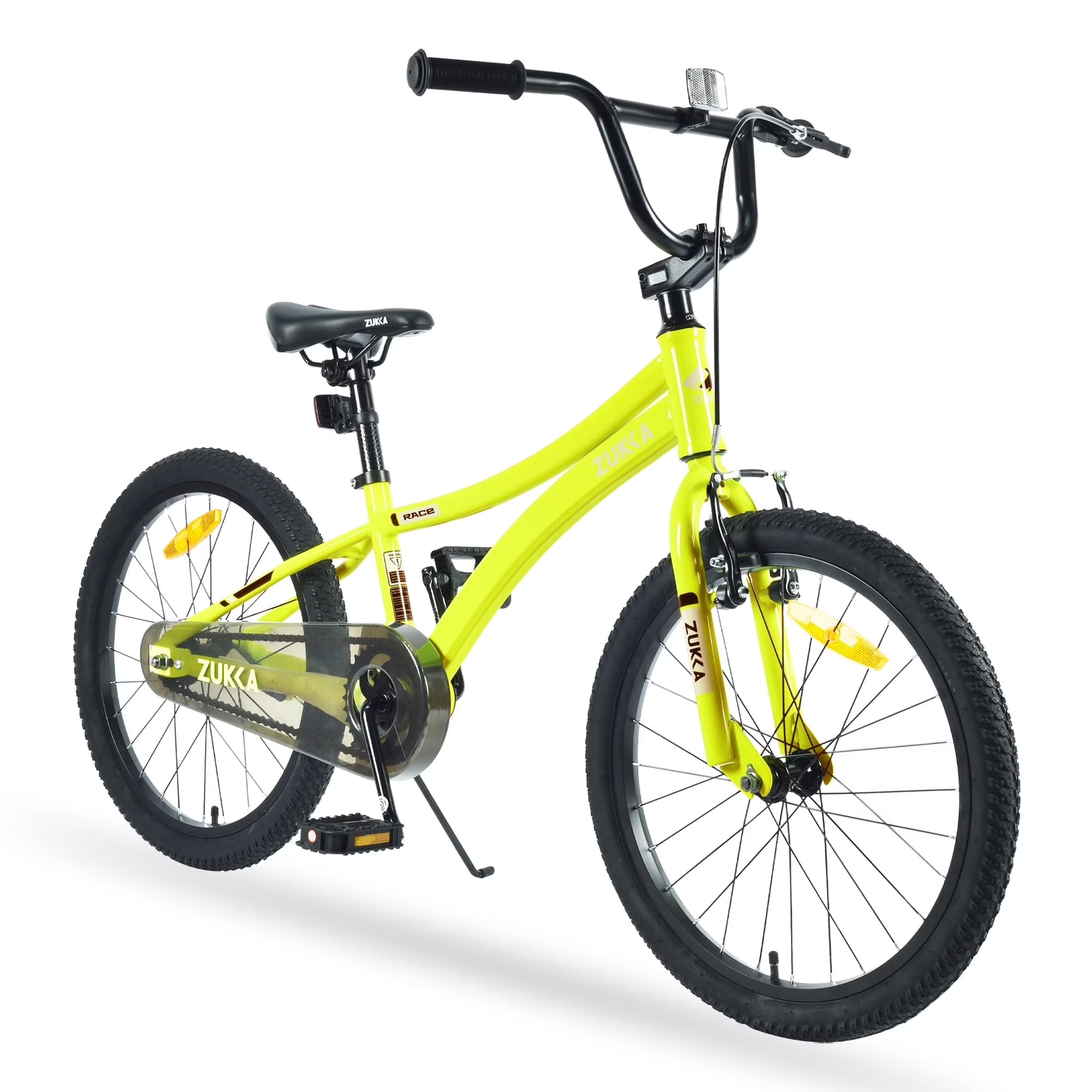Baprem Girls' Bicycle, 18 Inch, Pink - Single Speed
