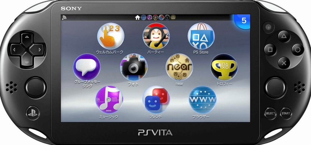 PlayStation Vita Wi-Fi 2000 Series Piano Black - 2000