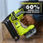 RYOBI 18V ONE+ HP Brushless AirStrike 18GA Brad Nailer