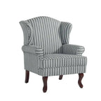Wingback Accent Chair Duo, Upholstered Armchairs, 2 Count - Classic