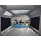 Inflatable Car Paint Spray Booth Work Tent With Filter System 26 x 15 x 10 Ft