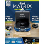 Shark Matrix Robot Vacuum And Mop With Auto-Empty Base - RV2400WS