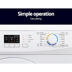 Devanti 7kg Vented Tumble Dryer, White