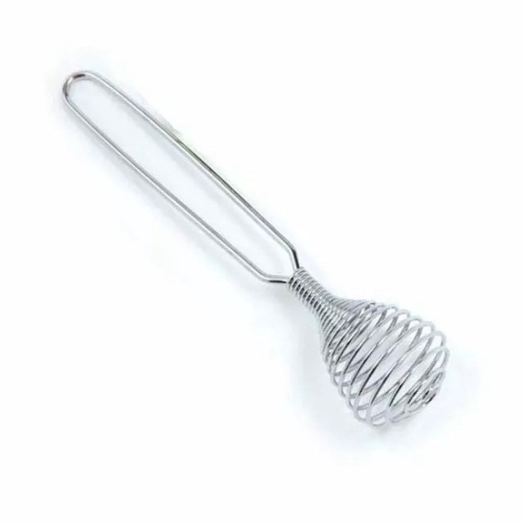 Stainless Steel Spring Coil Whisk Wire Whip Egg Beater Hand Mixer Kitchen Tool