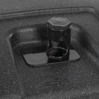 Toter Wheeled Trash Can, 96 Gallon, Black