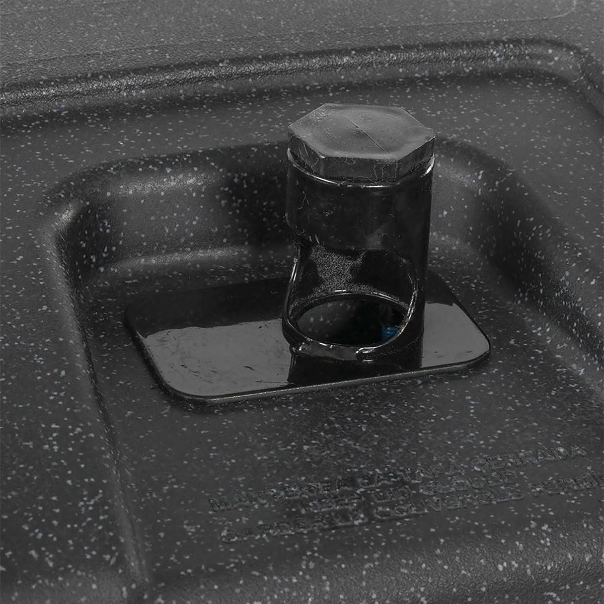 Toter Wheeled Trash Can, 96 Gallon, Black