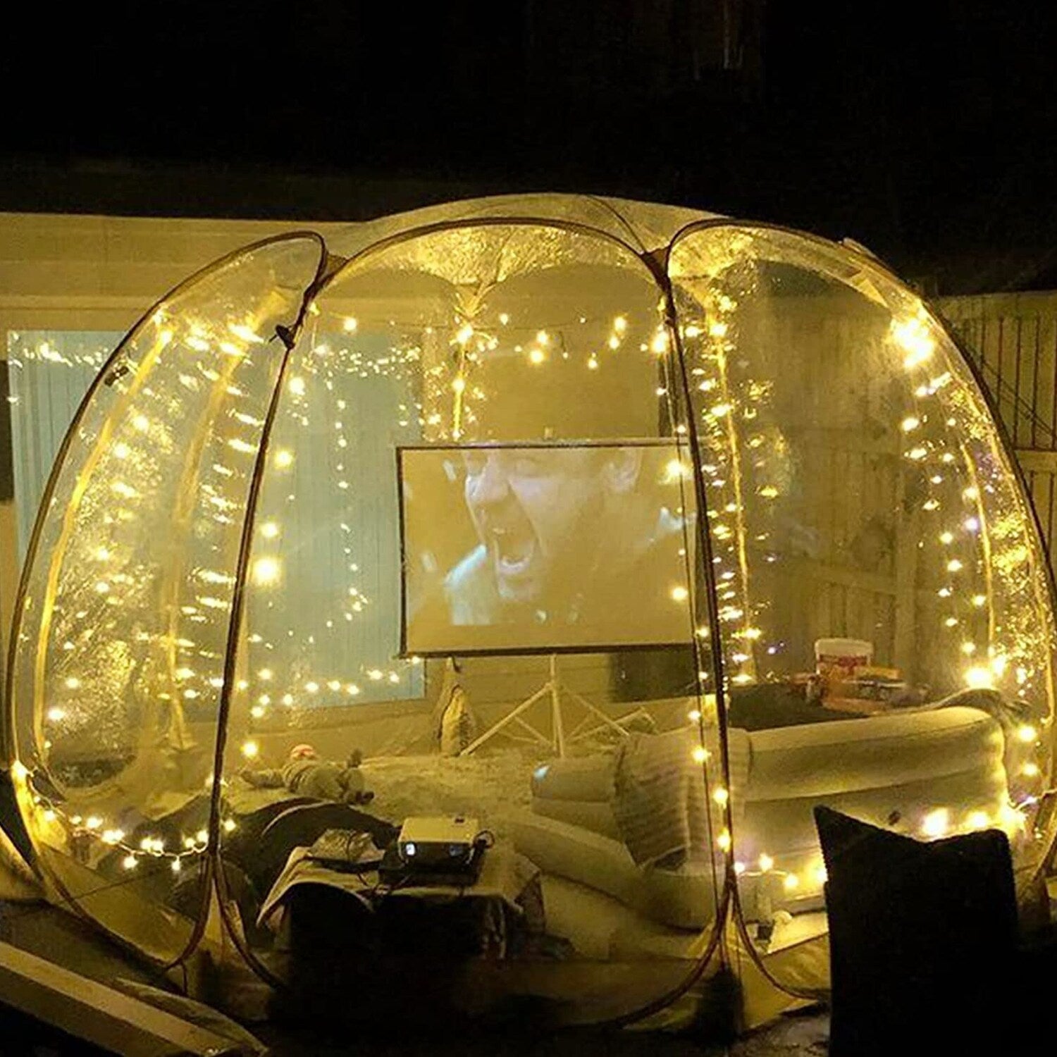 Alvantor Bubble Tent Pop Up Gazebo 8-10 Person 3.6x3.6x2.4H m