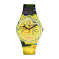 Swatch X Basquiat Yellow Watch - Hollywood Africans (1983), 40mm Case