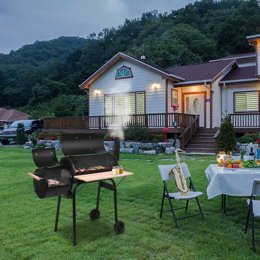Outdoor BBQ Grill Barbecue Pit Patio Cooker