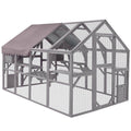 aivituvin Outdoor Cat Run Large Cat Enclosure