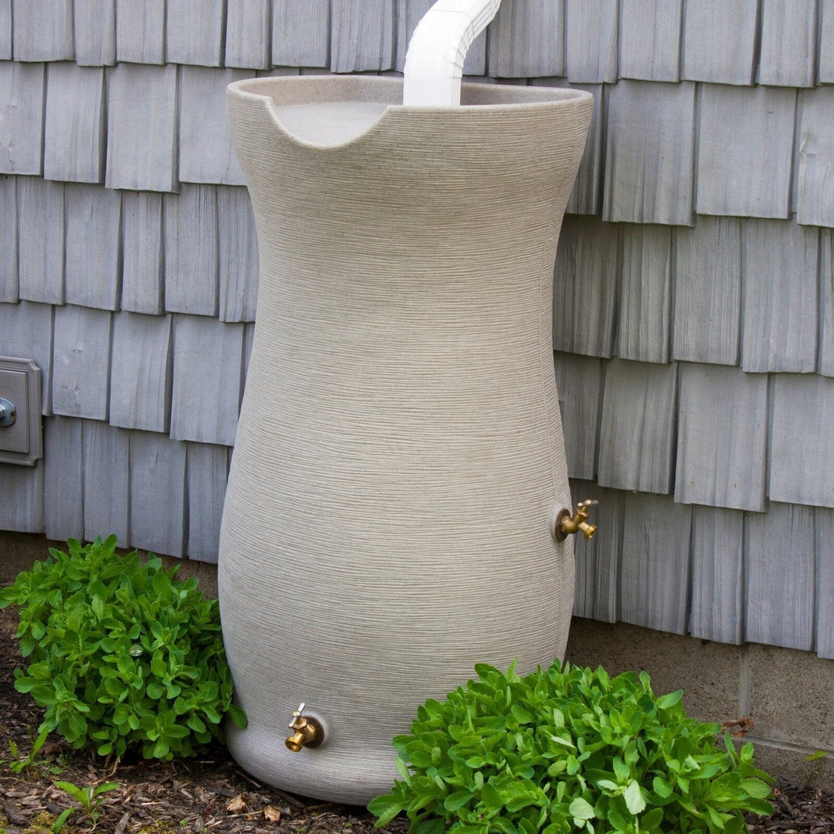 Impressions Corsican 50 Gallon Rain Saver, Sandstone - IM-COR050-SAN