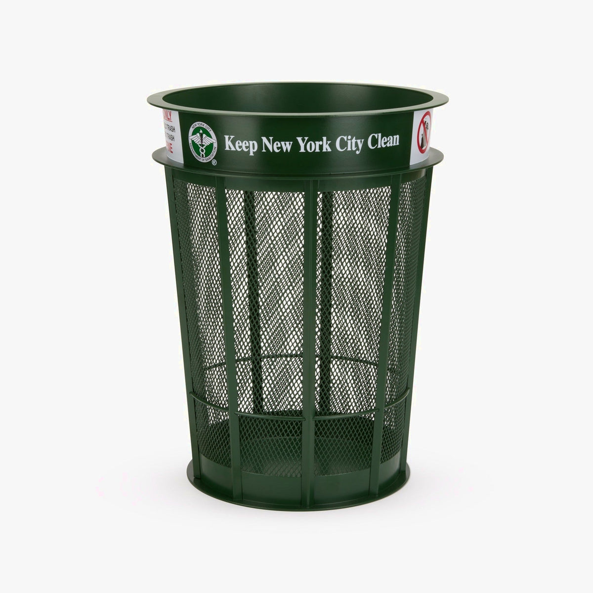 Only NY DSNY Trash Can - Keep New York City Clean