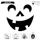 Seasons Pumpkin Carving Kit, Tools and Accessories for Halloween with 12 Stencils