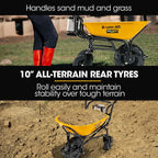 BAUMR-AG Motorized Wheelbarrow, 40V 100L 3-Wheel 260kg Load Capacity - BPR-900E