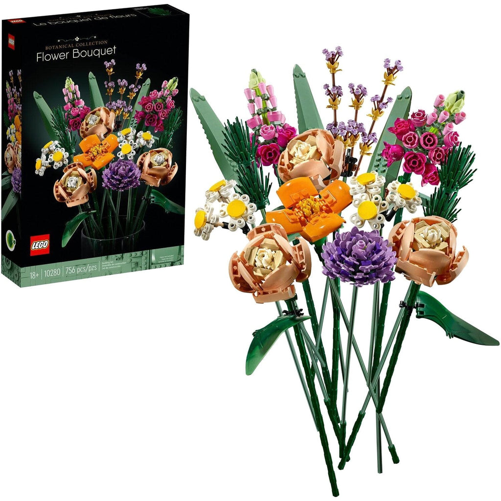 LEGO Flower Bouquet Building Set, 756 Pieces, Multicolor - 10280