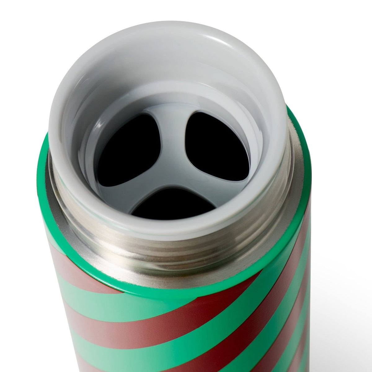 Dusen Dusen Pattern Thermal Bottle 13.5oz - Stripe