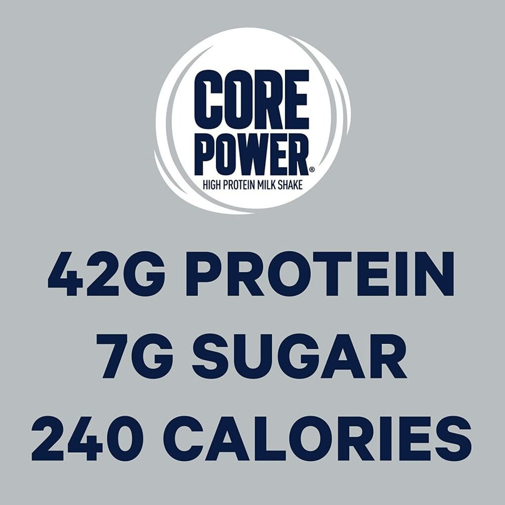 Core Power Elite Chocolate Protein Shake 42g, 14 Fl Oz, Pack Of 12