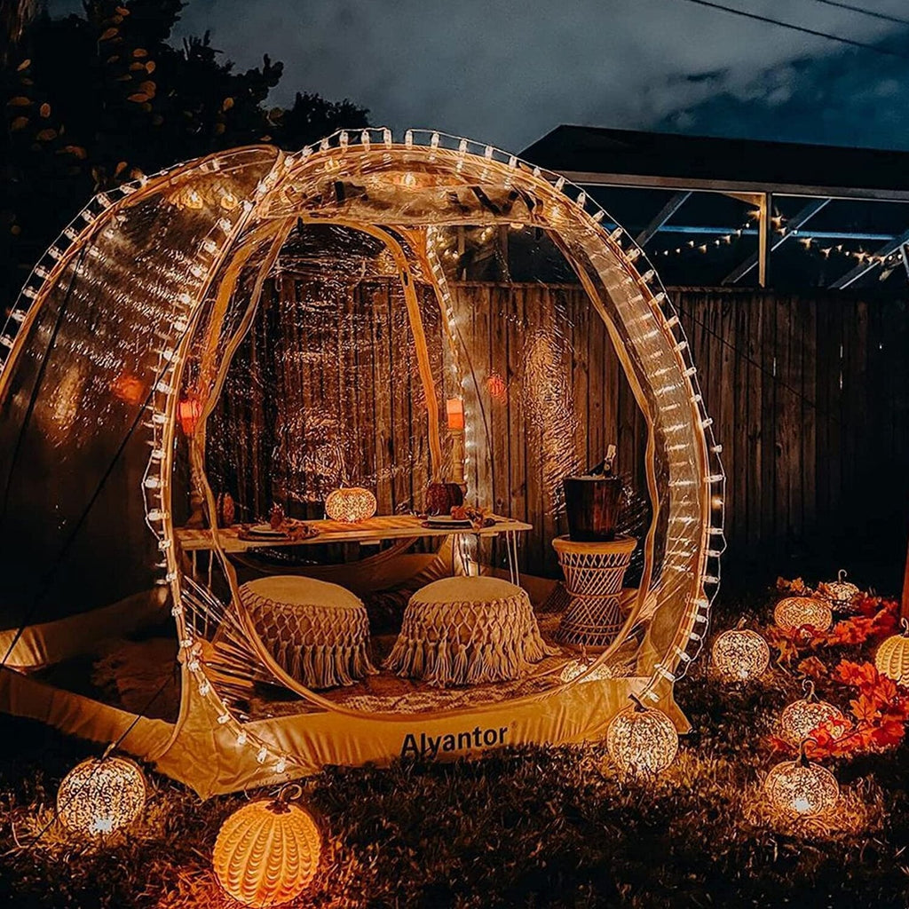 Alvantor Bubble Tent Pop Up Gazebo 8-10 Person 3.6x3.6x2.4H m