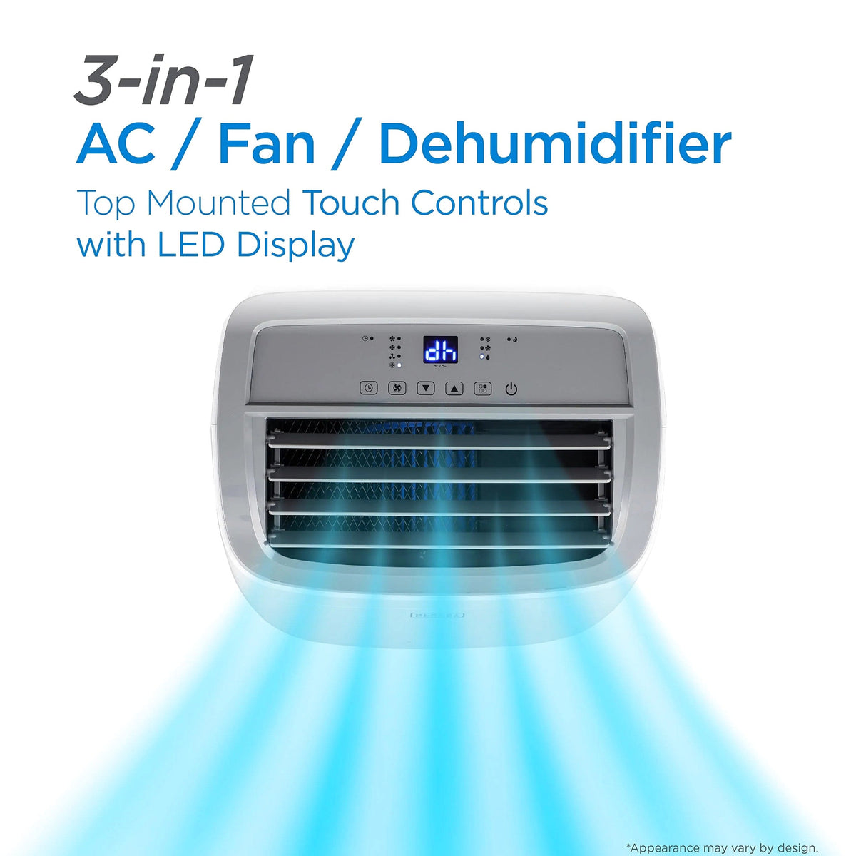 BLACK+DECKER Portable Air Conditioner, 8000 BTU, Up To 350 Sq. Ft.