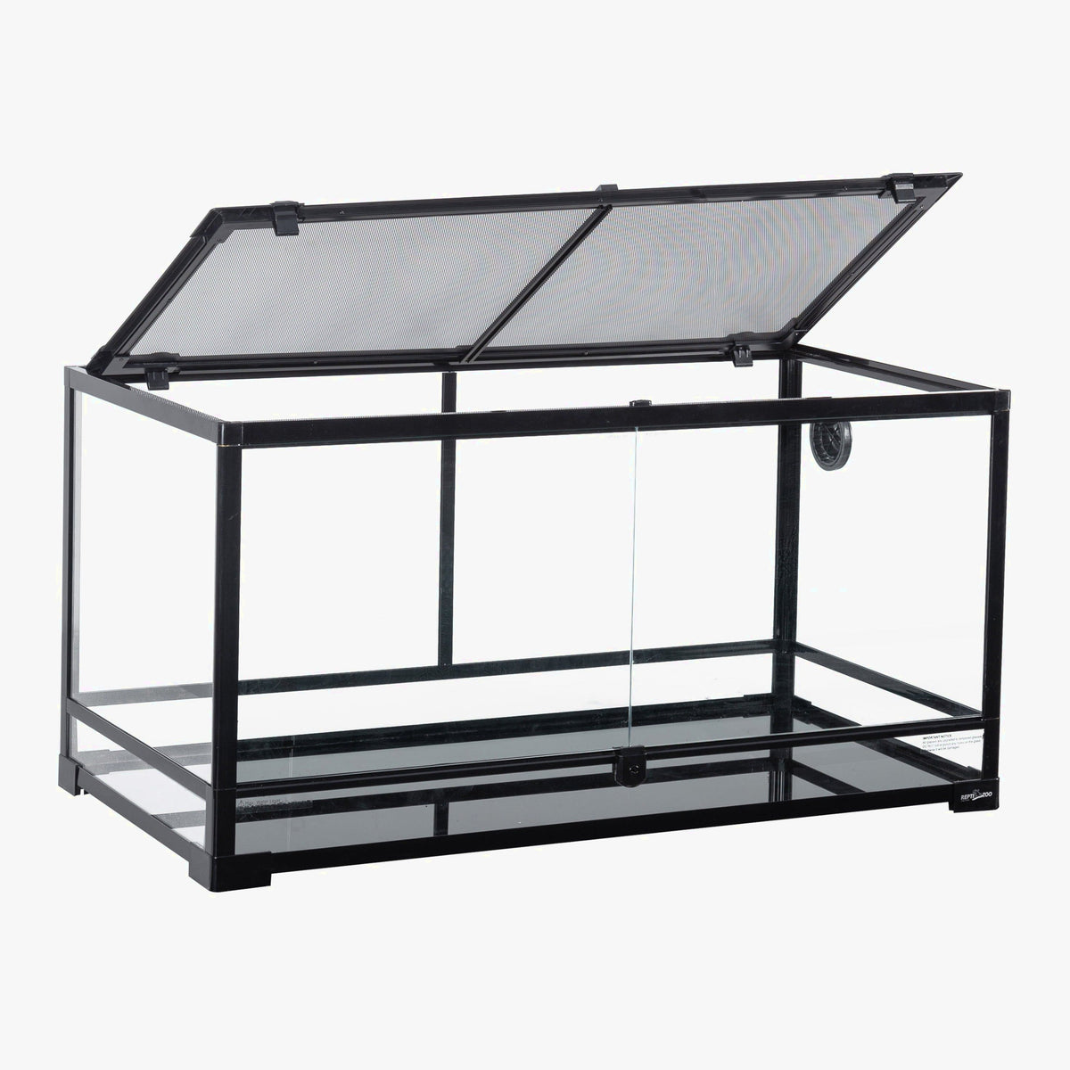 REPTI-ZOO Glass Terrarium, Front Double Doors, 40 Gallon