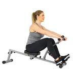 Sunny Health & Fitness Adjustable Resistance Rowing Machine With Digital Monitor - SF-RW1205