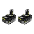 RYOBI 18V ONE+ 4Ah & 6Ah Lithium High Performance Battery 2-Pack