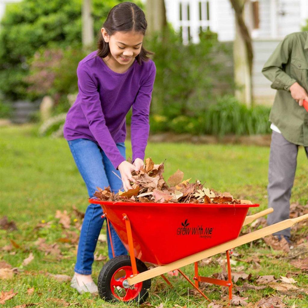HearthSong Grow With Me Child's Wheelbarrow - 33in L x 17in W