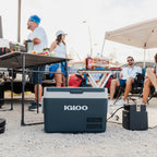 Igloo ICF 32 Active Electric Cooler 38 QT - Rugged Blue