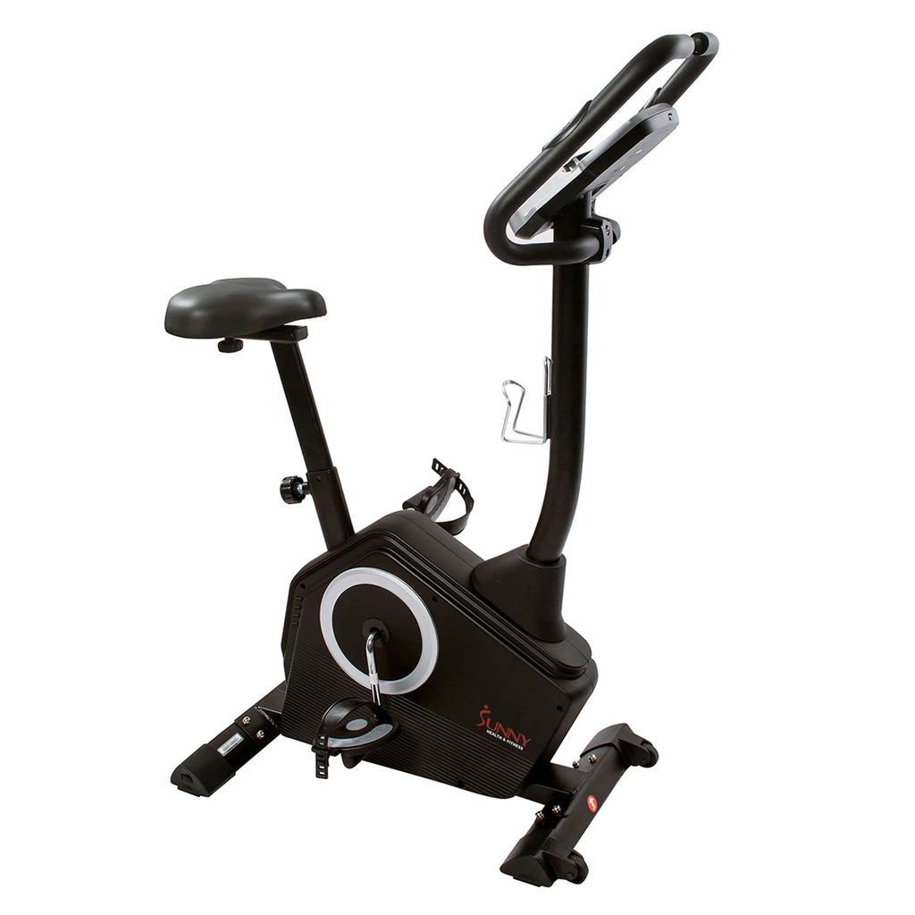 Sunny Health & Fitness Magnetic Upright Exercise Bike With LCD Pulse Monitor - SF-B2883