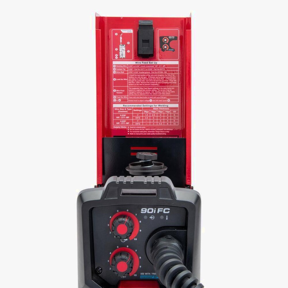 Lincoln Electric Weld-Pak 90i FC Flux-Cored Wire Feed Welder, 120V, 120 Amp, 1/4 in - K5255-1