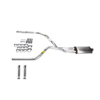 Silverado 88-95 Dual Exhaust 2.5 Pipe Stainless Muffler RC Tip