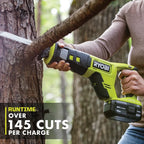 RYOBI 18V ONE+ Reciprocating Saw - 1" Stroke Length and 3,400 SPM