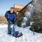 Snow Joe Corded Electric Snow Shovel 10 Amp 11-Inch Clearing Path With Headlight - 324E