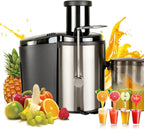 Multi-Function Electric Juicer, 800W, 3 Speeds, 800ml, Black