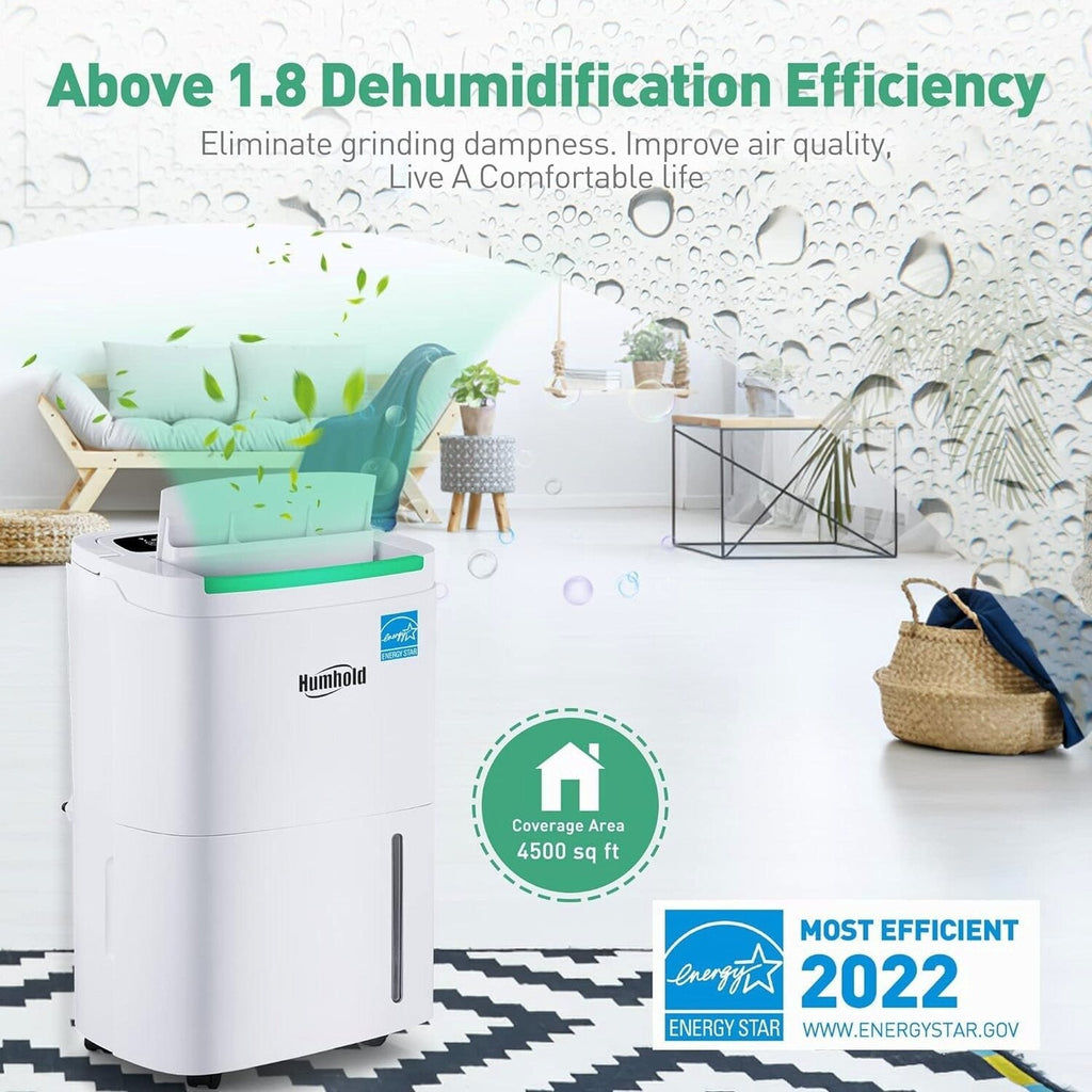 HUMHOLD Portable Air Conditioner 12000 BTU, White, 3-in-1 With Remote - HDPAC-10-A1
