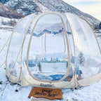 Alvantor Bubble Tent Pop Up Gazebo 8-10 Person 3.6x3.6x2.4H m