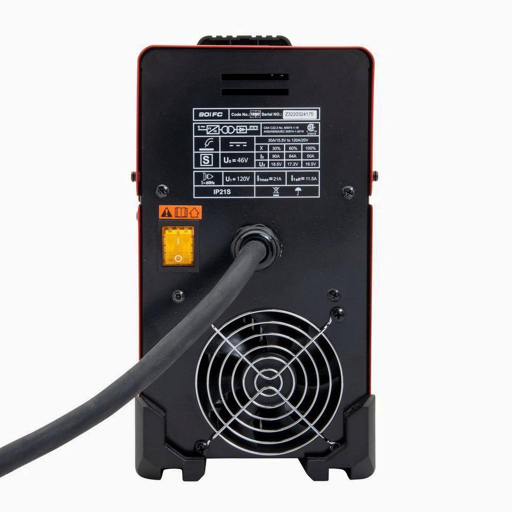 Lincoln Electric Weld-Pak 90i FC Flux-Cored Wire Feed Welder, 120V, 120 Amp, 1/4 in - K5255-1